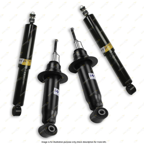 Front Rear Webco Foam Cell Shock Absorbers for Mitsubishi PAJERO NM NP NS NT NW