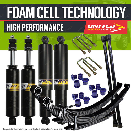 2 Inch 50mm Foam Cell Lift Kit Shock Leaf for GREAT WALL V240 Dual Cab Ute 09-on