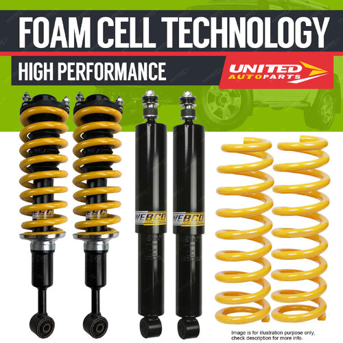 50mm Foam Cell Lift Kit Strut Shock King Spring for TOYOTA FJ CRUISER GSJ15 Wgn