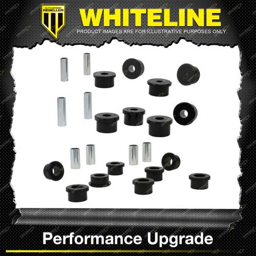 Whiteline Rear Control Arm Lower Bush Kit for Mitsubishi Starion JA JB JD