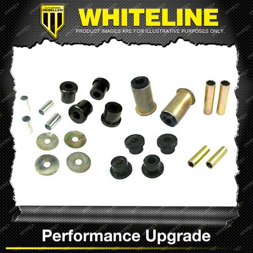 Whiteline Fr Control Arm Lower Upper Bush Kit for Mitsubishi Pajero NH NJ NK NL