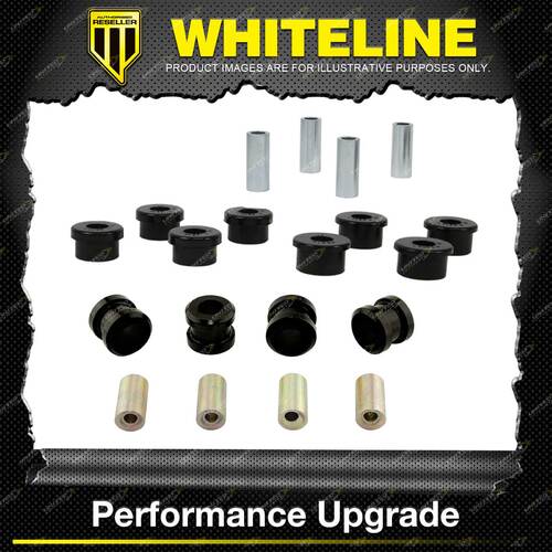 Whiteline Front Control Arm Lower Upper Bush Kit for Honda Domani MA MB Integra