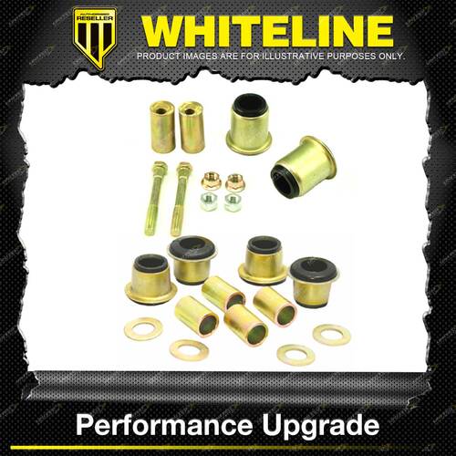 Whiteline Front Control Arm Lower Upper Bush Kit for Holden HQ HJ HX HZ WB