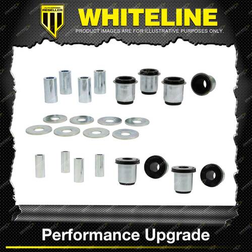 Whiteline Front Control Arm Lower Upper Bush Kit for Toyota Landcruiser Prado 95