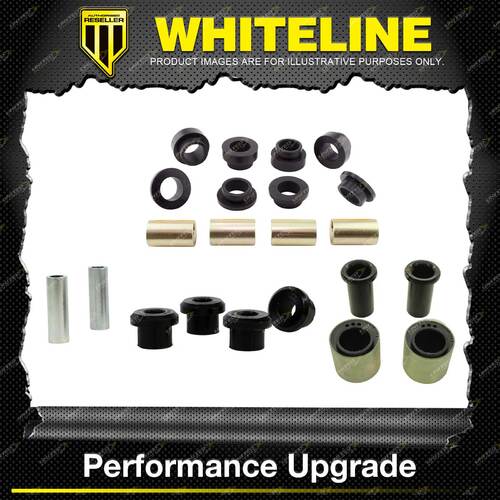 Whiteline Front Control Arm Lower Upper Bush Kit for Nissan GT-R R35 6CYL