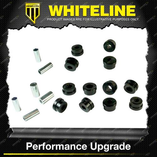 Whiteline Rear Control Arm Lower Upper Bush Kit for Mitsubishi Galant HJ