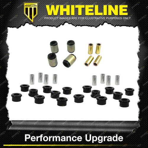 Whiteline Rear Control Arm Lower Upper Bush Kit for Nissan 200Sx 240Sx Silvia