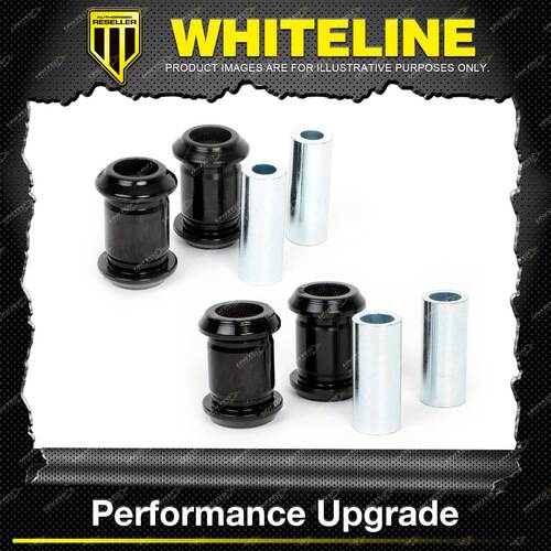 Whiteline Rear Control Arm Lower Upper Bush Kit for Toyota Rav 4 SXA10 11 16