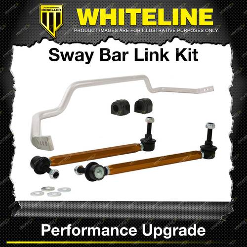 Whiteline Front 30mm Sway Bar + Link Kit for BMW M Series E46 4/6CYL 2001-2005