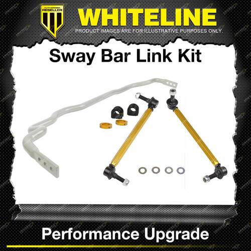 Whiteline Front 26mm Sway Bar + Link Kit for Hyundai Veloster FS 4CYL 3/2011-ON