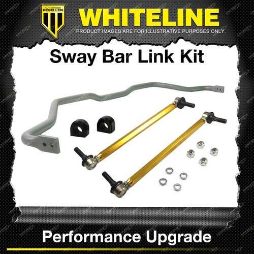 Whiteline Front 27mm Sway Bar + Link Kit for Honda Civic FC FK FK8 3/4CYL