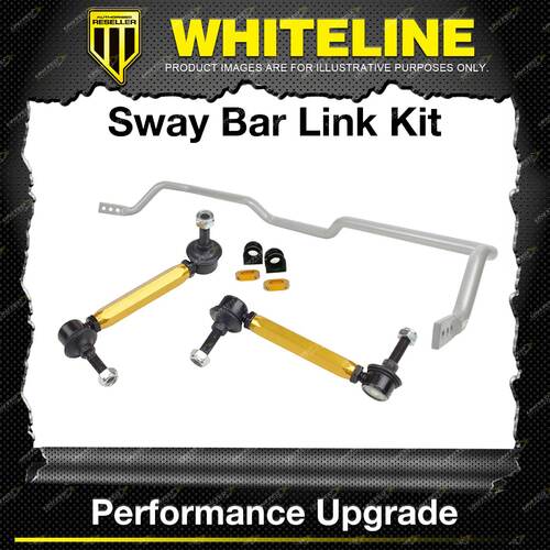 Whiteline Rear 24mm Sway Bar + Link Kit for Mitsubishi Lancer Evo IV - IX