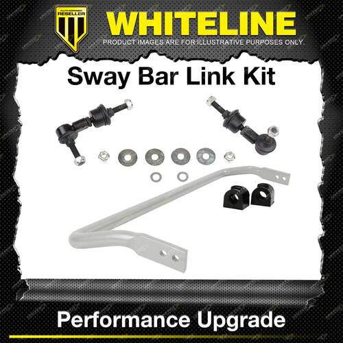 Whiteline Rear 24mm Sway Bar + Link Kit for Ford Focus LS LT LV 5CYL LW LZ 4CYL