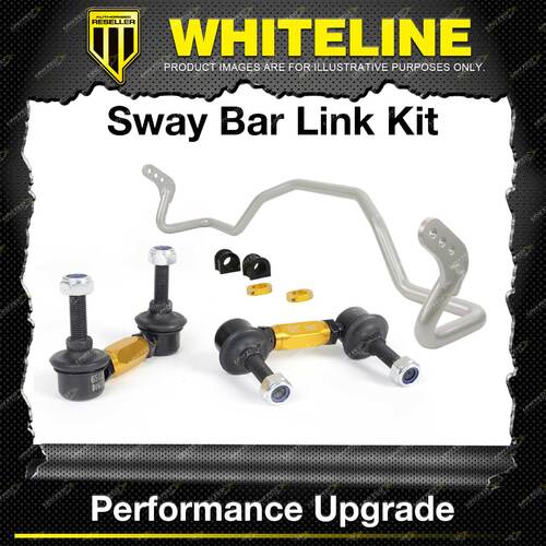 Whiteline Rear 24mm Sway Bar + Link Kit for Mitsubishi ASX XA XB Lancer CJ AWD