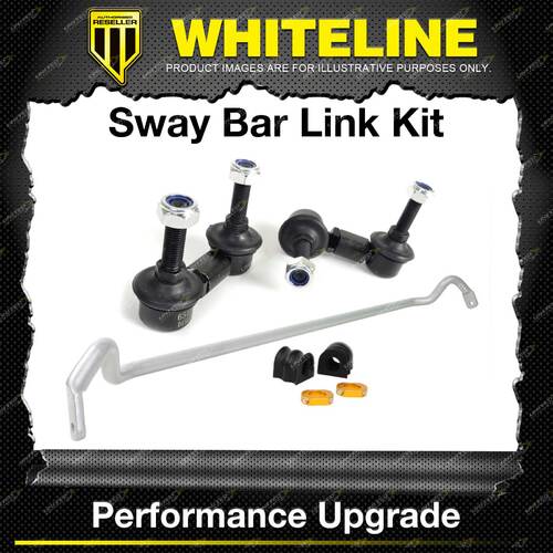 Whiteline Front 24mm Sway Bar + Link Kit for Subaru Forester SG 4CYL 2002-2008