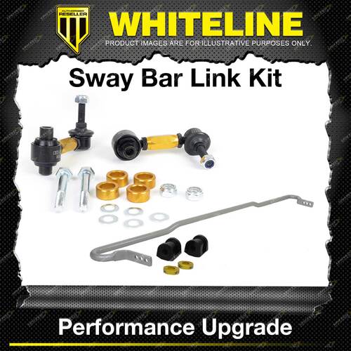 Whiteline Rear 18mm Sway Bar + Link Kit for Subaru BRZ ZC6 4CYL 7/2012-On