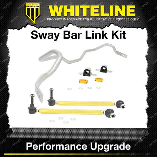 Whiteline Front 24mm Sway Bar + Link Kit for Toyota Corolla ZZE122 4CYL