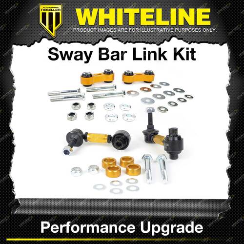 Whiteline F+R Sway Bar Link Kit for Holden Jackaroo U8 UBS25 UBS26 UBS69 UBS73