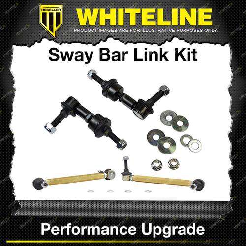 Whiteline Front + Rear Sway Bar Link Kit for Nissan 350Z Z33 Skyline V35 Stagea