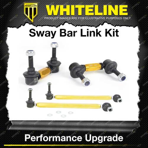 Whiteline Front + Rear Adjustable Sway Bar Link Kit for Toyota Supra JZA80 6CYL