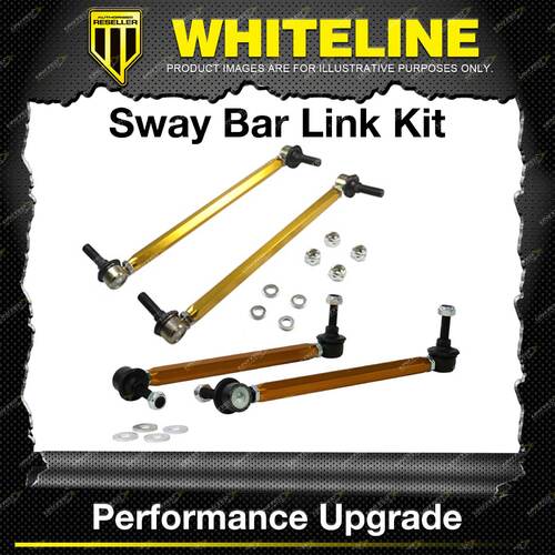 Whiteline Front + Rear Adjustable Sway Bar Link Kit for Mazda Rx8 FE 2R 03-7/12