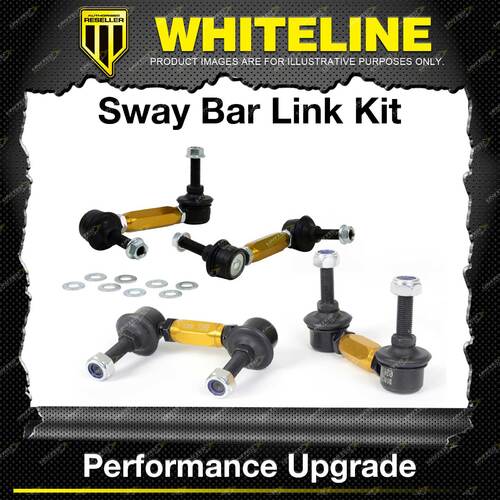 Whiteline Front + Rear Sway Bar Link Kit for Mazda 323 BA BH Familia MX3 EC