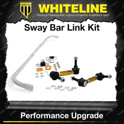 Whiteline Front 24mm Sway Bar + Link Kit for Audi A3 MK2 TYP 8P 4/6CYL 2004-2012