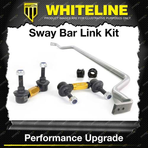 Whiteline Front 26mm Sway Bar + Link Kit for Audi A3 MK3 TYP 8V 4/5CYL 9/2012-ON