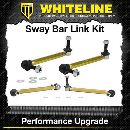 Whiteline Front + Rear Adjustable Sway Bar Link Kit for Hyundai Elantra I30 PD