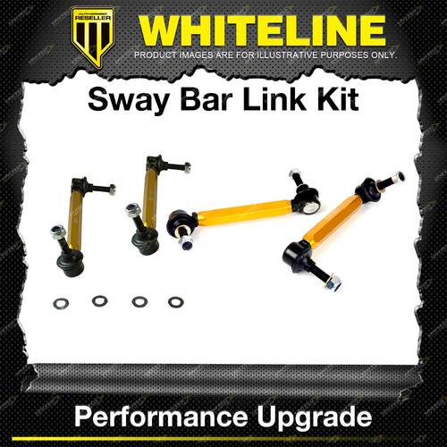 Whiteline Front + Rear Sway Bar Link Kit for Nissan Skyline V36 RWD 6CYL 2006-On