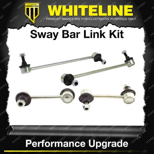 Whiteline Front + Rear Sway Bar Link Kit for Pontiac G8 1ST GEN 6/8CYL