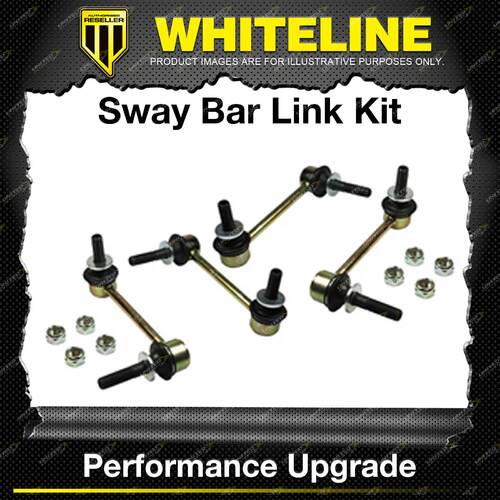 Whiteline Front + Rear Sway Bar Link Kit for Toyota Landcruiser Prado 120 150