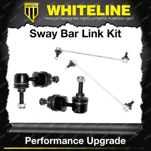 Whiteline Front + Rear Sway Bar Link Kit for Volvo C30 C70 S40 V50 4/5CYL