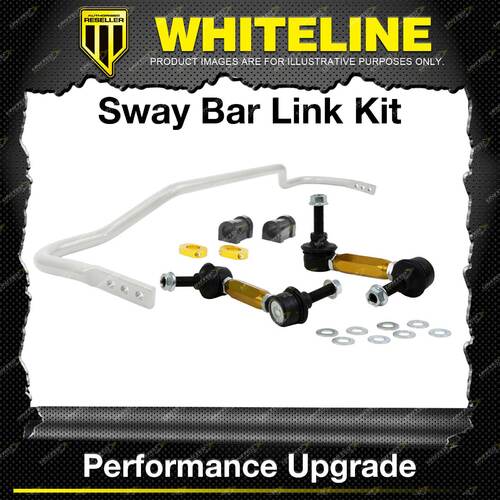 Whiteline Rear 22mm Sway Bar + Link Kit for Vauxhall VXR8 GEN F Excl FE3 2013-On