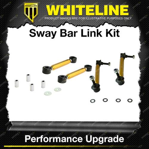 Whiteline Front + Rear Sway Bar Link Kit for Fiat 124 SPIDER 4CYL 8/2015-On