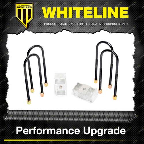 Whiteline Rear 2" Lowering Block Kit for Chevrolet Colorado RC 2004-5/2012