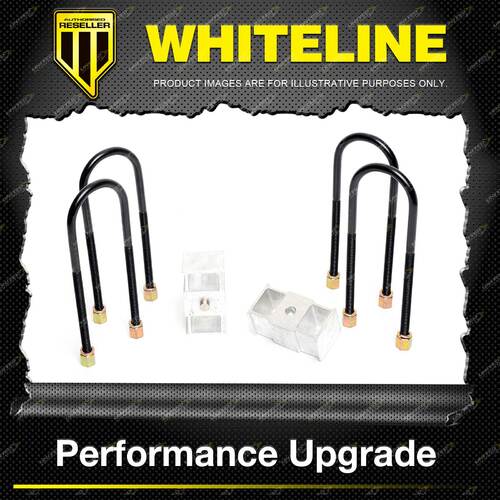 Whiteline Rear 2 Inch Lowering Block - Kit for Ford Courier PC PD