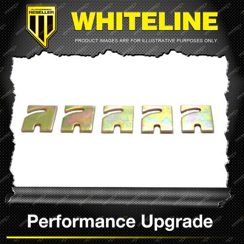 Whiteline 6mm Fr Control Arm Upper Alignment Shims for Fairlane Falcon AU BA BF