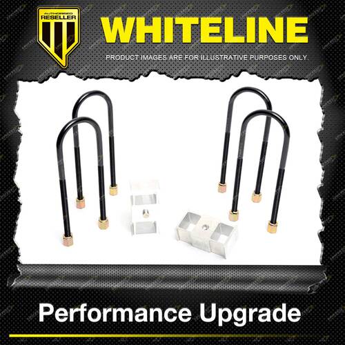 Whiteline Rear 1.5" Lowering Block Kit for Falcon XE XF XG EA EB ED LTD P5 P6 FC