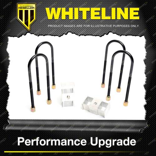 Whiteline Rear 1.5" Lowering Block - Kit for Ford Falcon EF EL XH