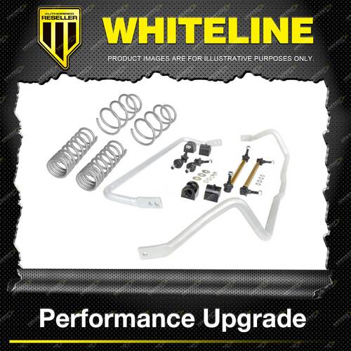 Whiteline Front Rear Sway Bar Lower Spring Grip Series Kit for Ford Focus LW LZ