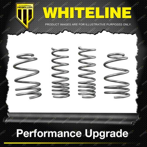 Whiteline 25mm Front + Rear Coil Springs - Lowered for Ford Focus LW LZ ST