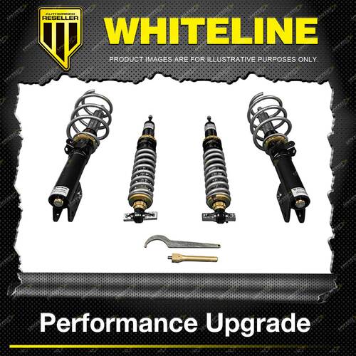 Whiteline Front + Rear Coilovers for Ford Mustang S550 Incl GT & Shelby GT50