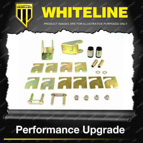 Whiteline Front Control Arm Upper Camber Caster Adj Kit for Ford TE50 TL50 TS50