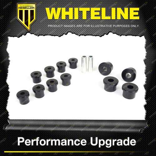 Whiteline Rear Spring Kit for Holden Barina MB 4CYL 2/1985-8/1986