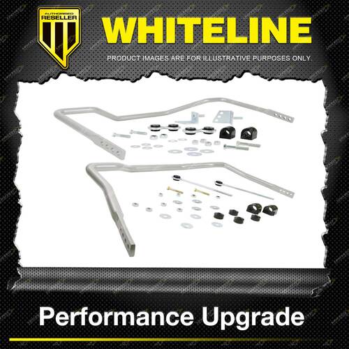 Whiteline Front Rear Sway Bar Vehicle Kit for Holden Commodore VR VS 1993-1997