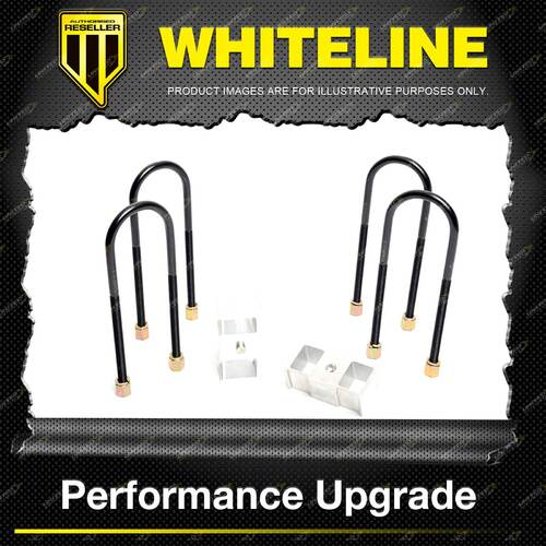 Whiteline Rear 1.5" Lowering Block Kit for Holden Commodore VY VZ Crewman VY VZ