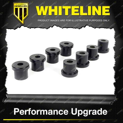 Whiteline Front Spring - Eye Front And Shackle Bushing for Holden Drover QB