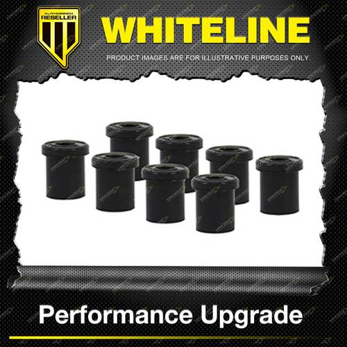 Whiteline Rear Spring - Eye Rear And Shackle Bushing for Holden Monaro HK HT HG