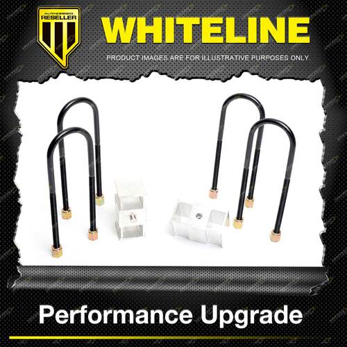 Whiteline 2.5" Lowering Block Kit for Isuzu Rodeo Pickup KB/KBD21 26 27 28 29